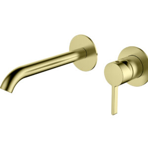 URBAN FLOW TWO BASIN MIXER 01URF160OC BRUSHED GOLD