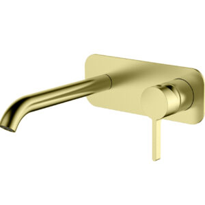 URBAN FLOW ONE BASIN MIXER 01URF170OC BRUSHED GOLD