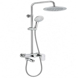 WIND BLU RD SHOWER COLUMN 21WBR24SUB01 CHROME