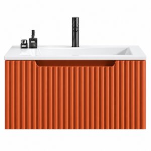 CABINET 1 DRAWER C-100 45.5X99X35 YBK-352 MAT ORANGE