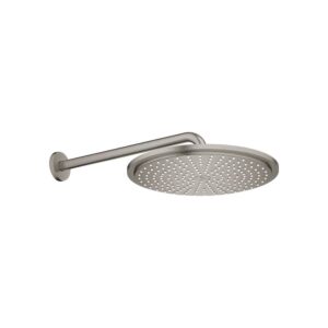 COSMOPOLITAN 310 RAINSHOWER HEAD SHOWER SET 38CM 26066AL0 BRUSHED HARD GRAPHITE